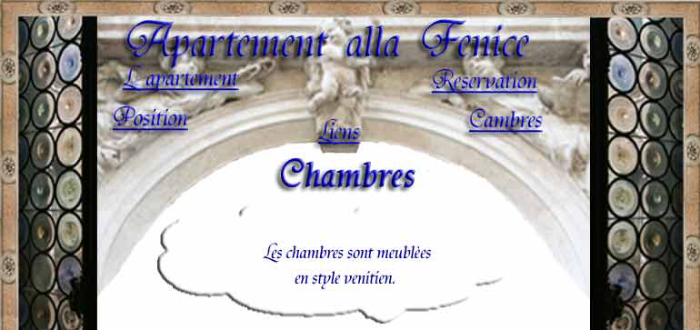 le camere dell'appartamento